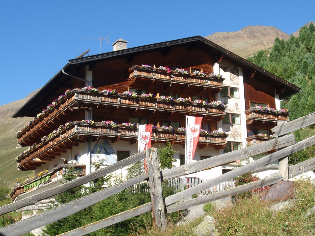Gasthof Geierwallihof Vent Zewnętrze zdjęcie